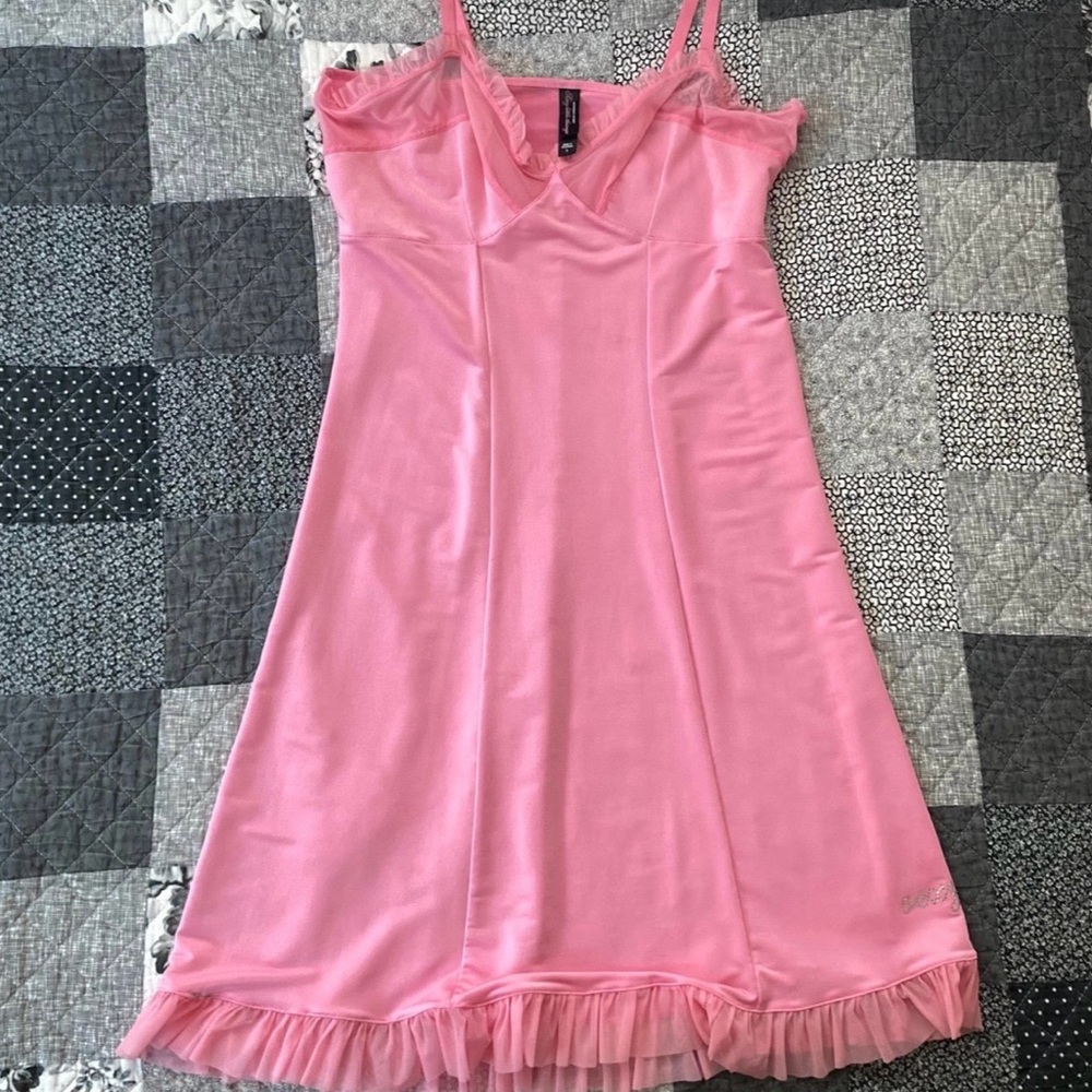 Victoria's Secret Pink Chemise with Ruffle Hem